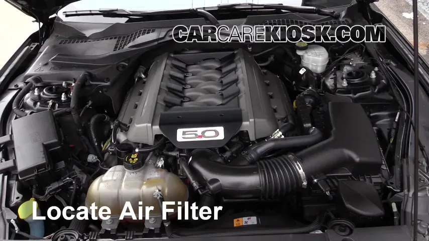 2017 Ford Mustang GT 5.0L V8 Air Filter (Engine)